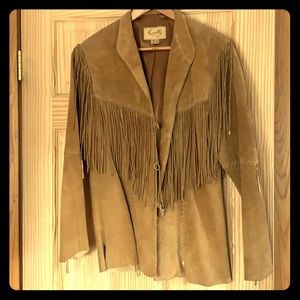 Scully leather jacket